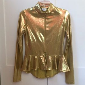 Holographic jacket dance costume